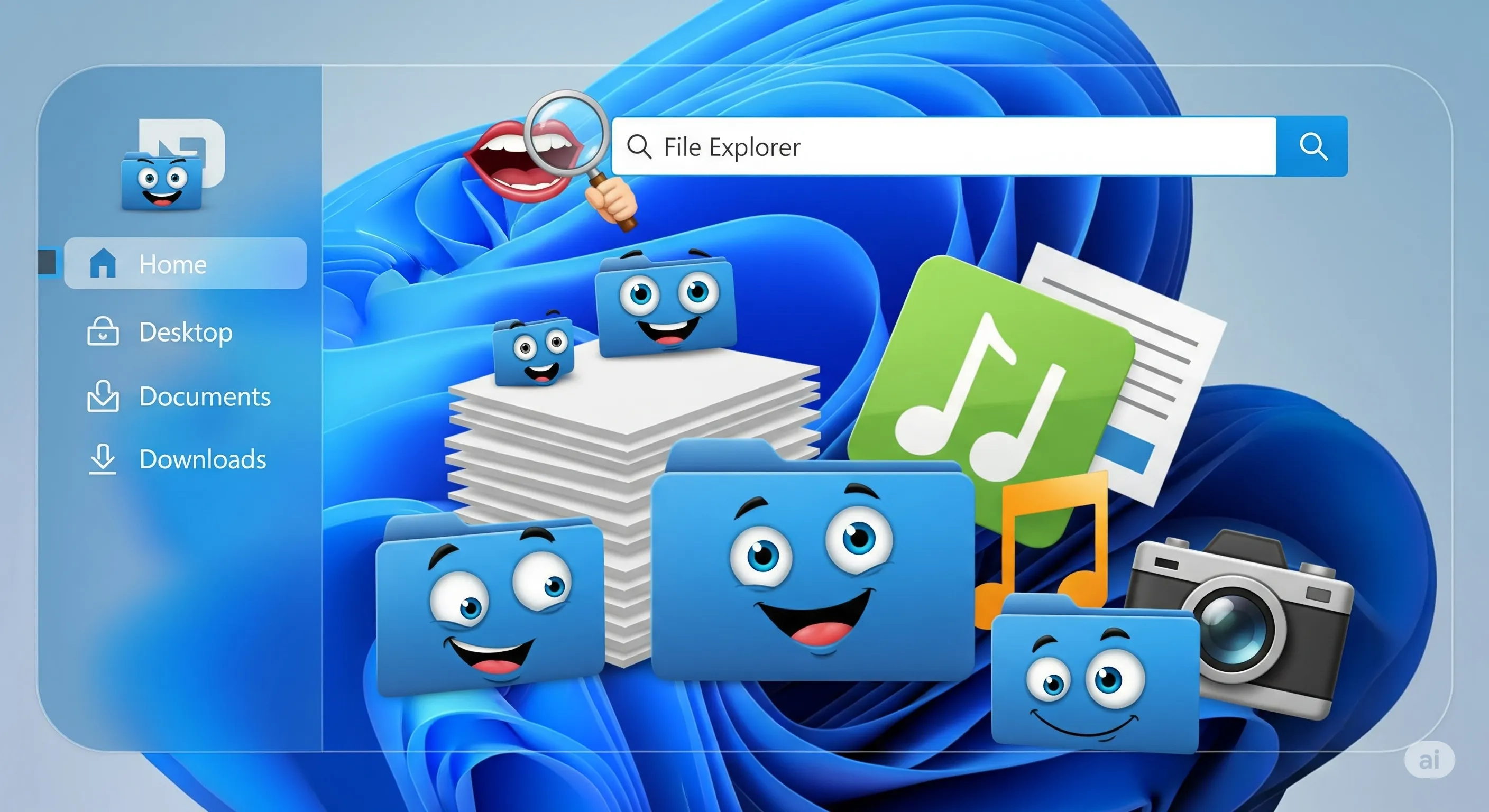 Perbandingan tampilan File Explorer Windows 11 sebelum dan sesudah mengaktifkan Compact View.