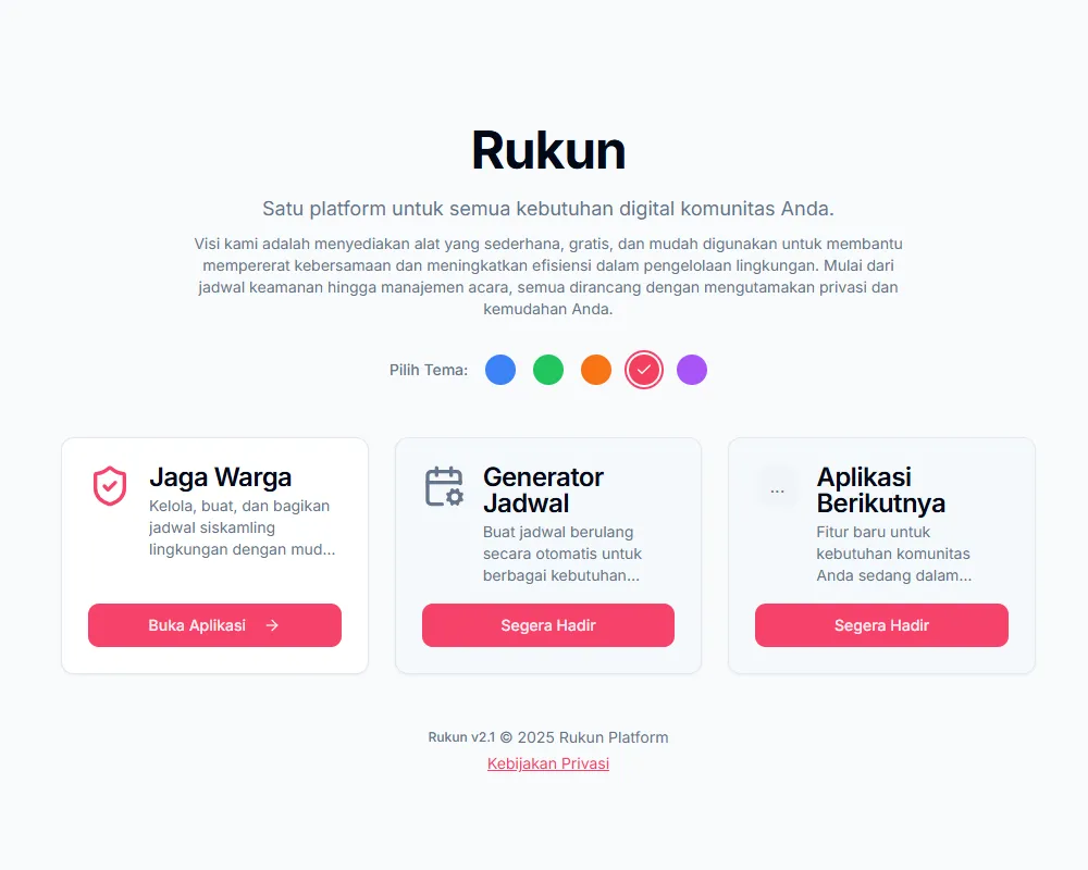 Gambar untuk proyek Rukun